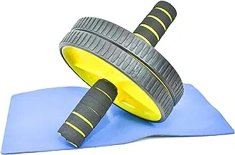 generic Ab Roller Wheel for Abs Workout Exercise Equipment & Accessories - Yellow