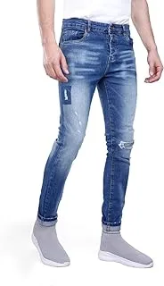 COUP Slim Fit Denim Pants For Men Color Blue Size 34