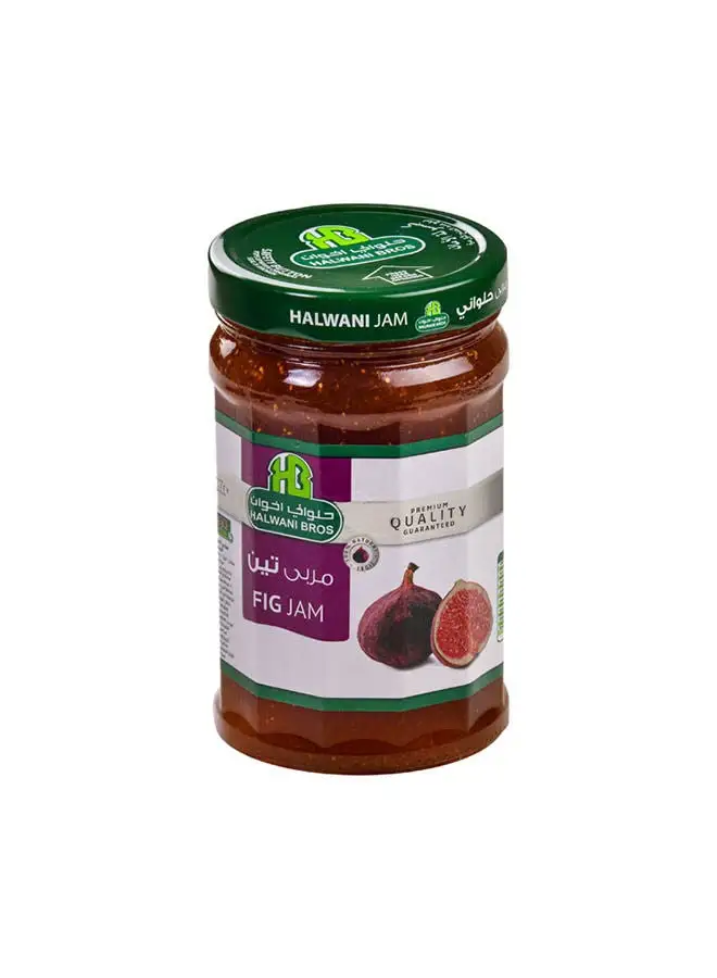 HALAWANI Fruit Preserve Fig Jam Glass Jar 750 Grams