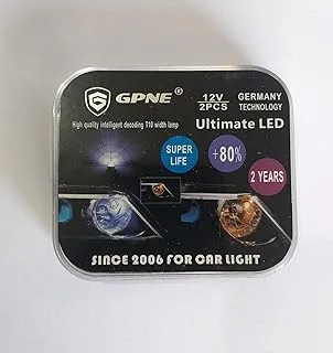 GPNE LED T10 w5w LED canbus خالية من الأخطاء السيارات سيارة أدى ضوء مصباح القراءة