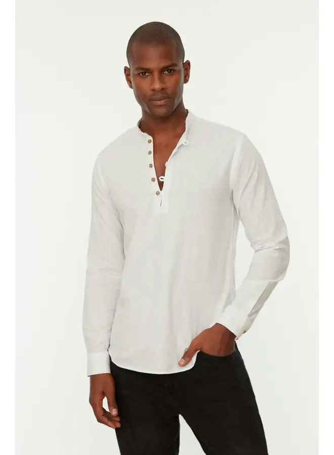 trendyol Man Shirt White