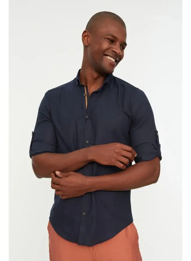 trendyol Man Shirt Navy