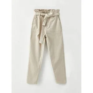 LC Waikiki Elastic Waist Basic Gabardine Girl Trousers