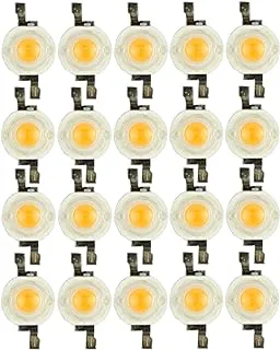 20 Count 3V 1W LED Lights Orange