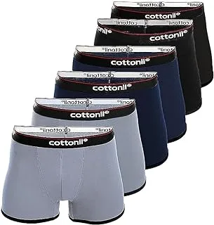 Cottonil Men Set of 6 Everyday Boxer Shorts (pack of 6)