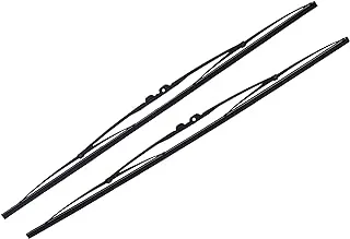 ND262 Metal Car Wiper Blade, Size 24 With Perfect Design, Premium And Long Lasting Material - Multi Colour