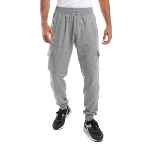 Diadora Men Cotton Sweatpant Pants With Side Pockets  - Grey