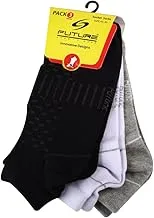 Future A Pack of Men Ankle socks from Future,Consisting of 3 Pieces./ cotton lycra size 40-45