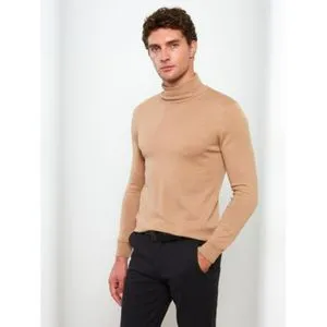 LC Waikiki Turtleneck Long Sleeve Men's Tricot Sweater