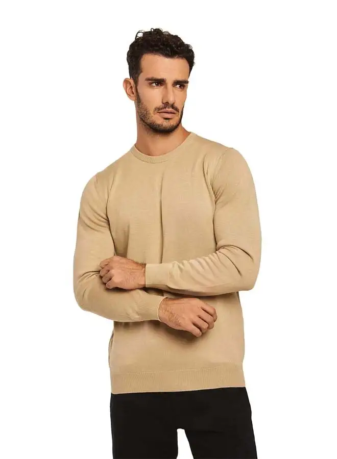 DALYDRESS Fancy Basic Crew Neck Pullover