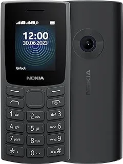 Nokia 110 TA-1567 Dual SIM, Feature Phone, 1.8 Inches - Charcoal