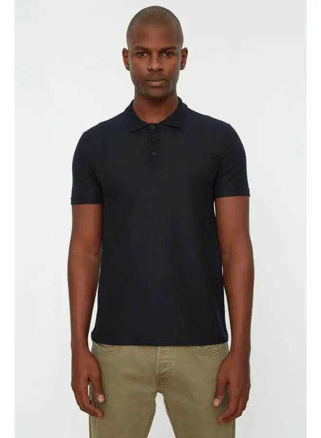 trendyol Man Polo T-Shirts Navy