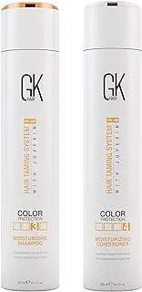 Gk hair set of Gk Moisturizing shampoo 300ml with Gk Moisturizing Conditioner 300ml