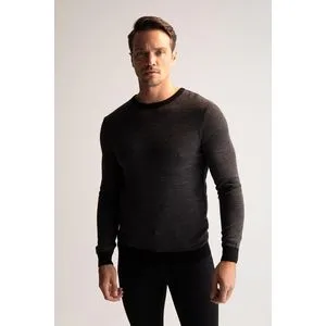 Defacto Man Standart Fit Crew Neck Tricot Pullover