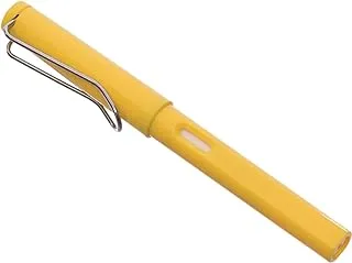 Forever Lasting Colored Pencil Endless Breakage and Sharpened with Built-In Eraser for Coloring and Drawing - Yellow