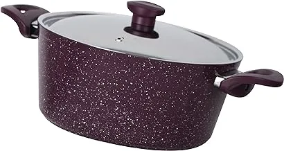 Top Chef Granit Pot Siz 30 Burgundy