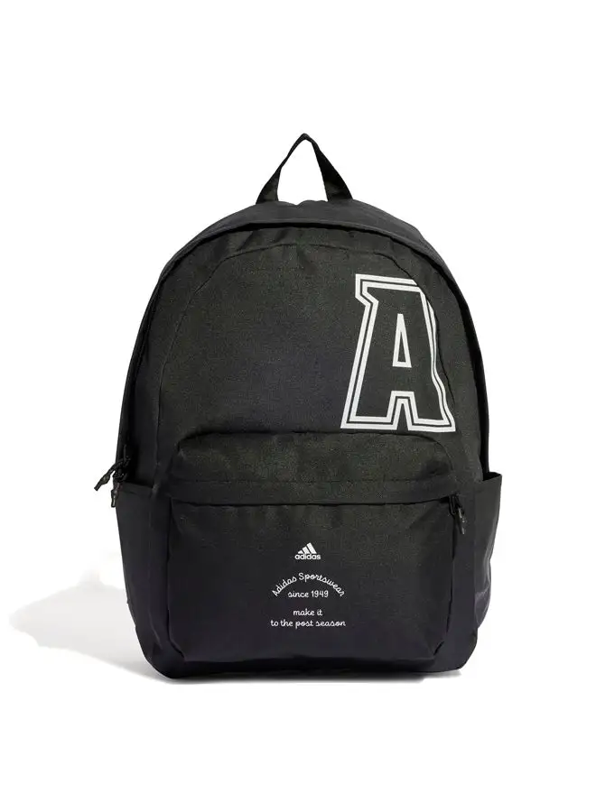 Adidas Classic Brand Love Initial Print Backpack