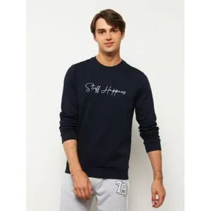 LC Waikiki Crew Neck Long Sleeve Printed Men's Sweatshirt