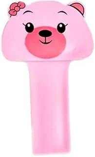 Fresh Toilet Seat Cover Handle - Pink Bear