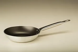 Al Karnak Carnval Aluminum Omelet Frying Pan with Non-Stick Coat 26 cm - Silver