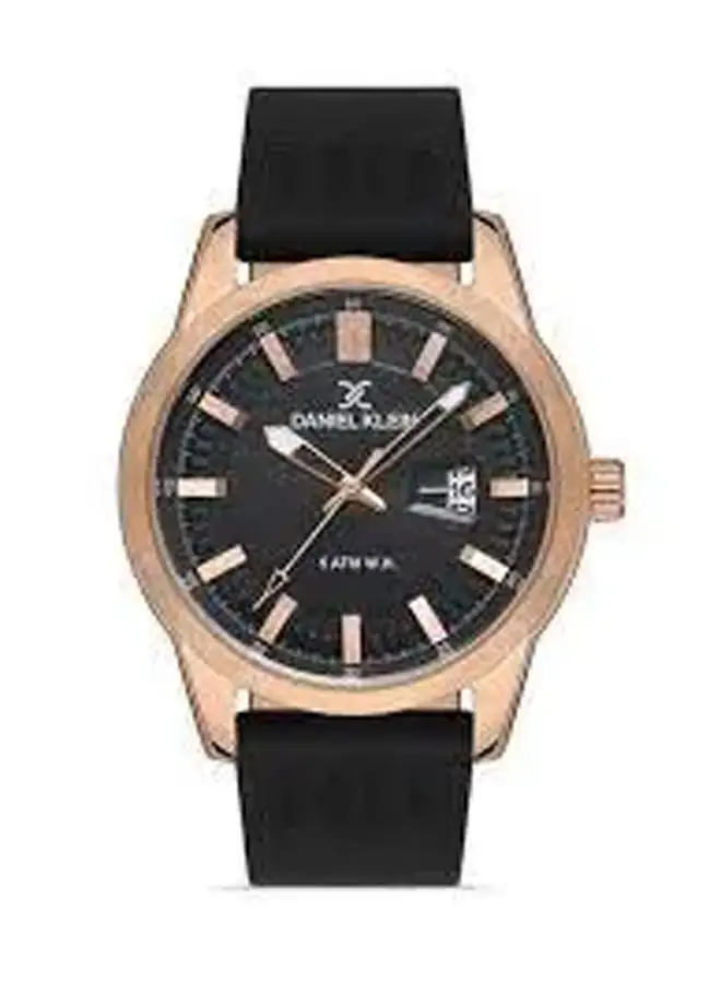 DANIEL KLEIN Leather Analog Watch DK.1.13296-4