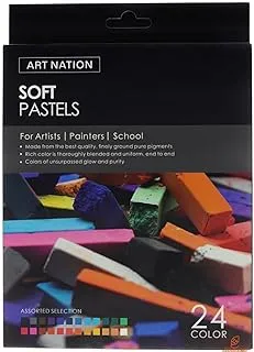 Art Nation Set Of 24 Pieces Of Soft Pastel Colors With Durable Material - No:SOP2410RC