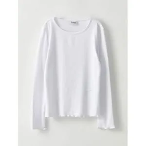 LC Waikiki Crew Neck Basic Long Sleeve Girl's T-Shirt