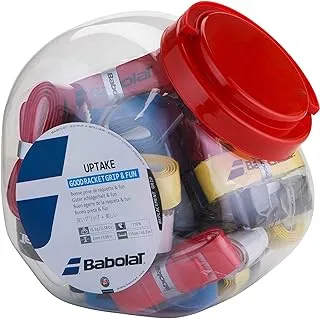 Babolat Uptake Grip Pack of 30 Assorted Colours Base Grip Tapes, Multi-Colour, One Size