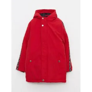 LC Waikiki Hooded Printed Boy Coat