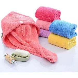 2 Pcs - Microfiber Hair Towel To Dry Hair Quickly Without Damage