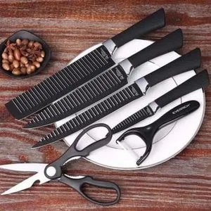 Kitchen Knife Set - 6 Pcs