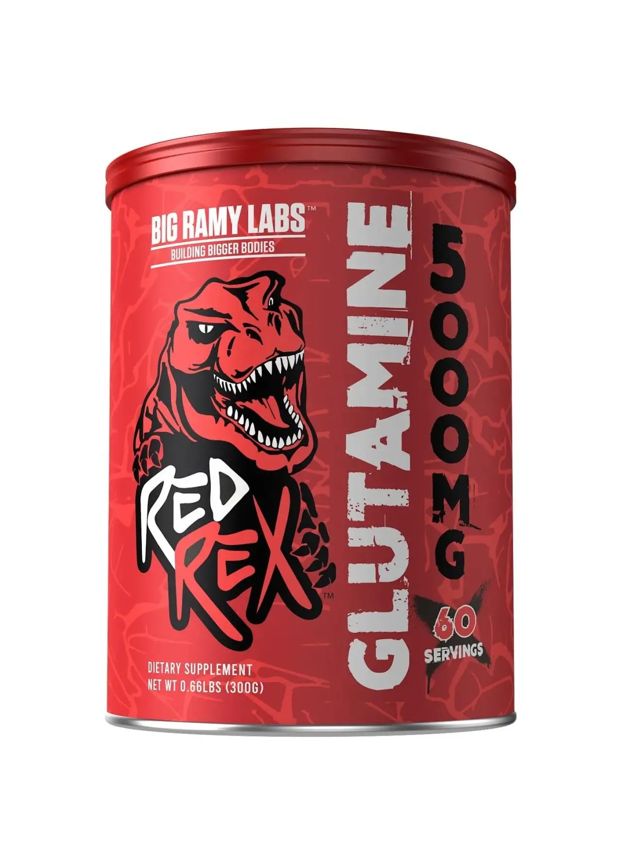 RED REX Glutamine 5000 mg - 60 serving - 300 gm - Unflavored