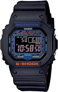 Casio Digital Sports watch rubber strap for Boys, Black- W-219H-1AVDF