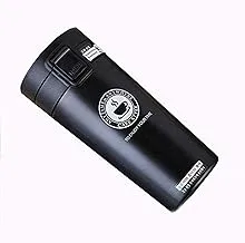 Fresh 380ML Black Coffee Cup with Fliter Net