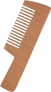 Wooden Hair Comb - Beige