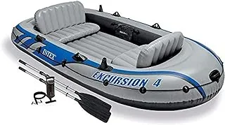 Intex Excursion 4 Inflatable Boat Set - 68324