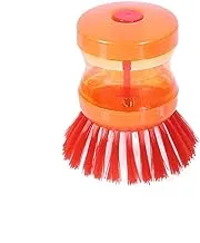 Soap Tank Brush - Transparent & Orange 247