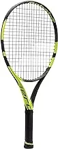 Babolat Junior Pure Aero 25 Tennis Racquet- Black/Yellow - GRIP 1, BLACK/YELLOW