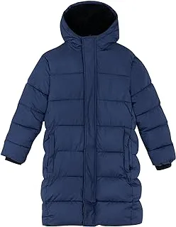 DeFacto Boys Regular Fit Hooded Lined zipper Rain Coat