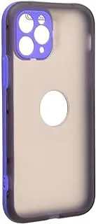 Generic 3 In 1 Plastic 360 Degree Soft Phone Case With Silicone Protection Edge And Four Corner Airbag For IPhone 11 Pro 5.8 Inch - Purple