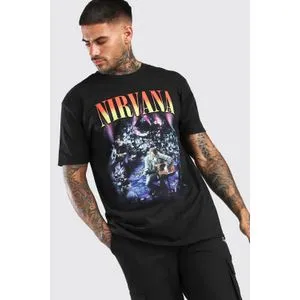 Debenhams Oversized Nirvana Print T-Shirt
