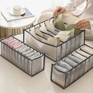 Socks And Underwear Organizer -foldable -multi-purpose Color May Vay