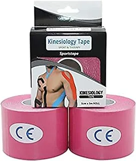 Kinesiology Tape Water Resistant-Breathable Sport Recovery Tapes Pack of 2