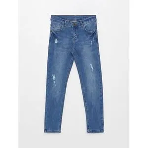 LC Waikiki Super Skinny Fit Cut-Out Detailed Boy Denim Trousers