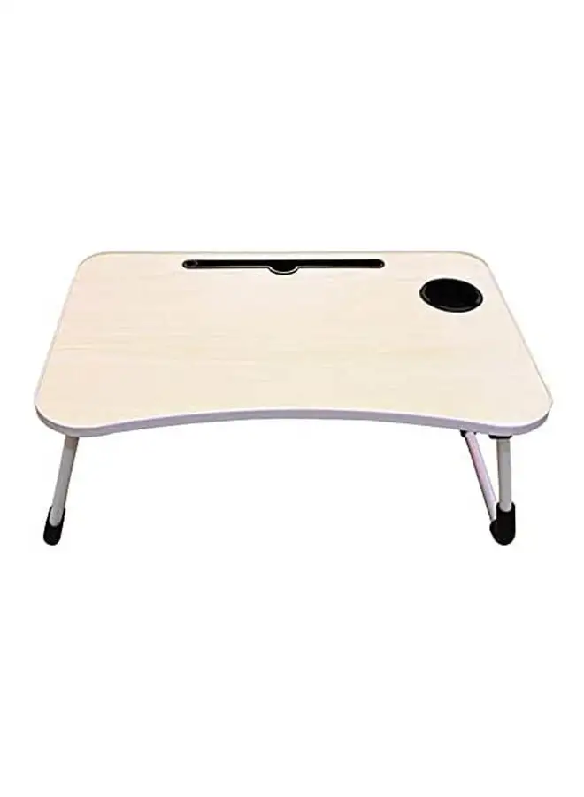 Generic Detachable Folding Table On Bed Office Table Wood Laptop Desk Multicolour