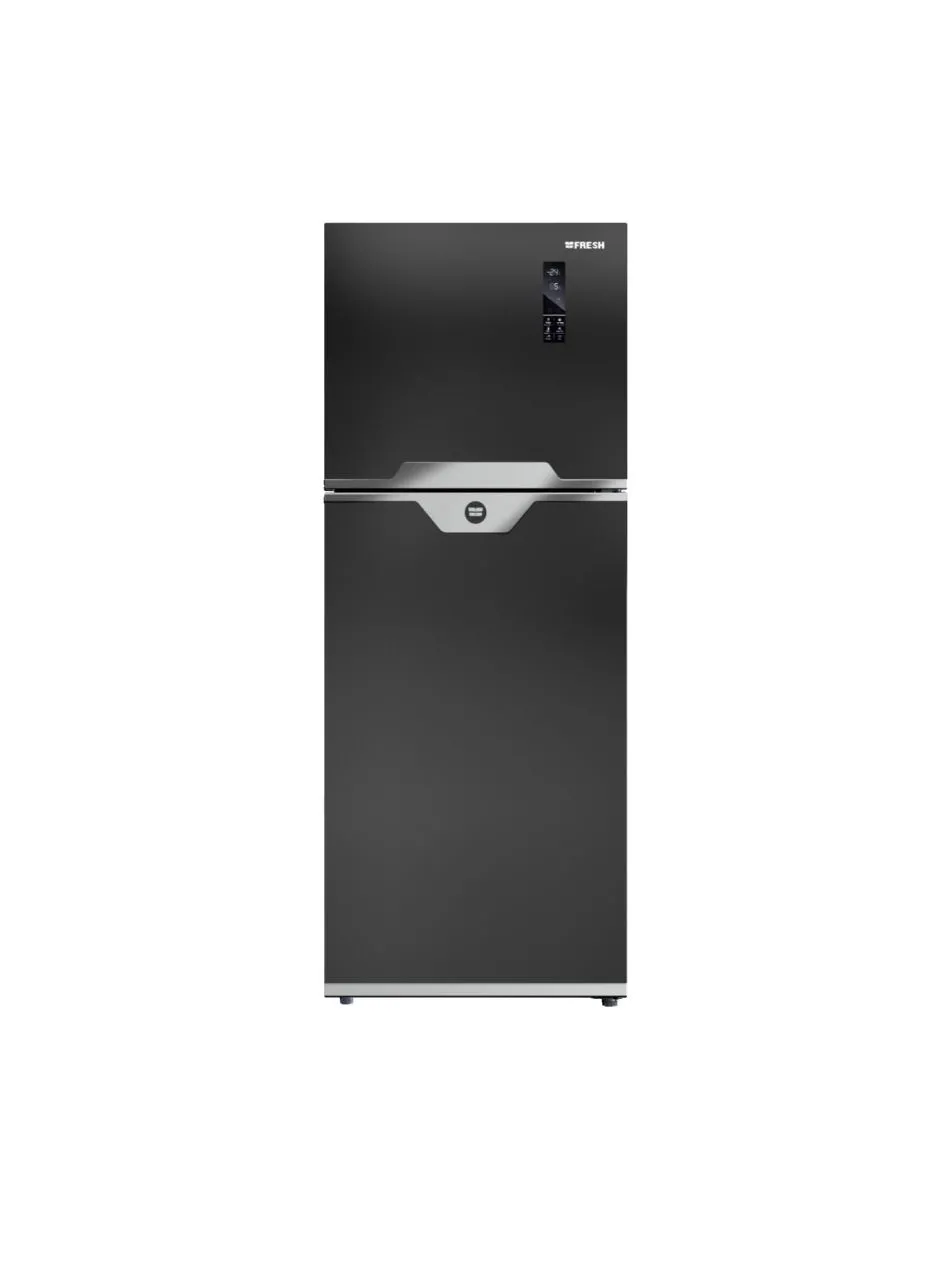 Fresh FRESH REFRIGERATOR NO FROST 397 LITERS INVERTER BLACK GLASS FNT-MR470YIGQMOD