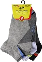 Future A Pack of Men Ankle socks from Future,Consisting of 3 Pieces./ cotton lycra size 40-45