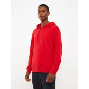 LC Waikiki Basic Men's Hooded Sweatshirt With Long Sleeve