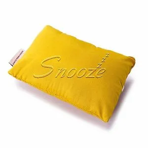 Snooze Head Support Pillow Yellow