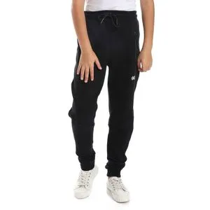 AlNasser Comfy Elastic Waist Boys Pants - Black